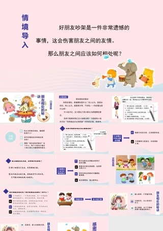 四年级语文下册 第六单元《口语交际：朋友相处的秘诀》课件 新人教版-新人教级下册语文课件