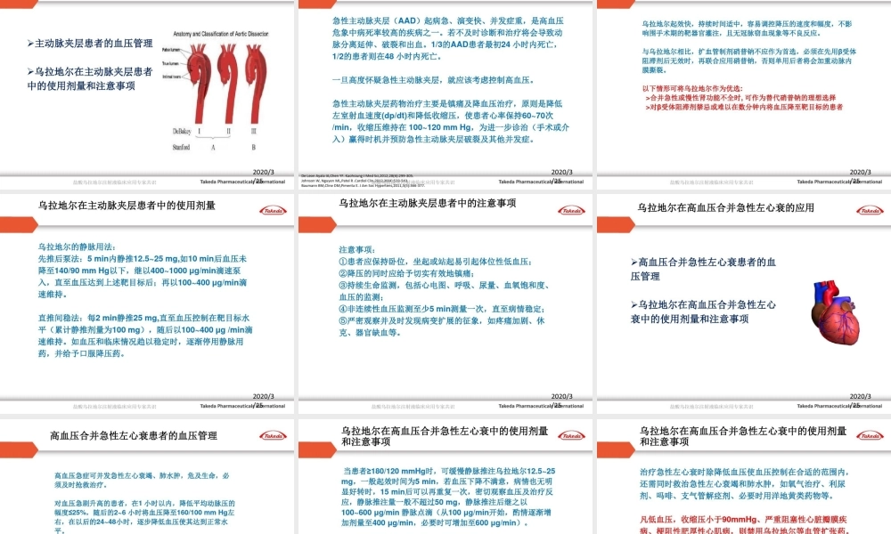 盐酸乌拉地尔注射液临床应用专家共识课件