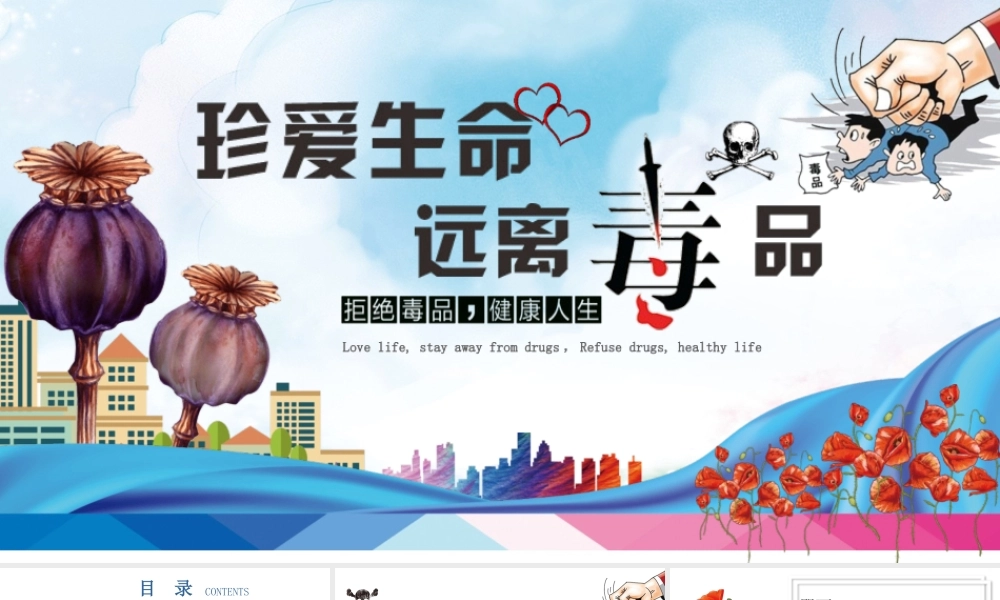 珍爱生命，远离毒品