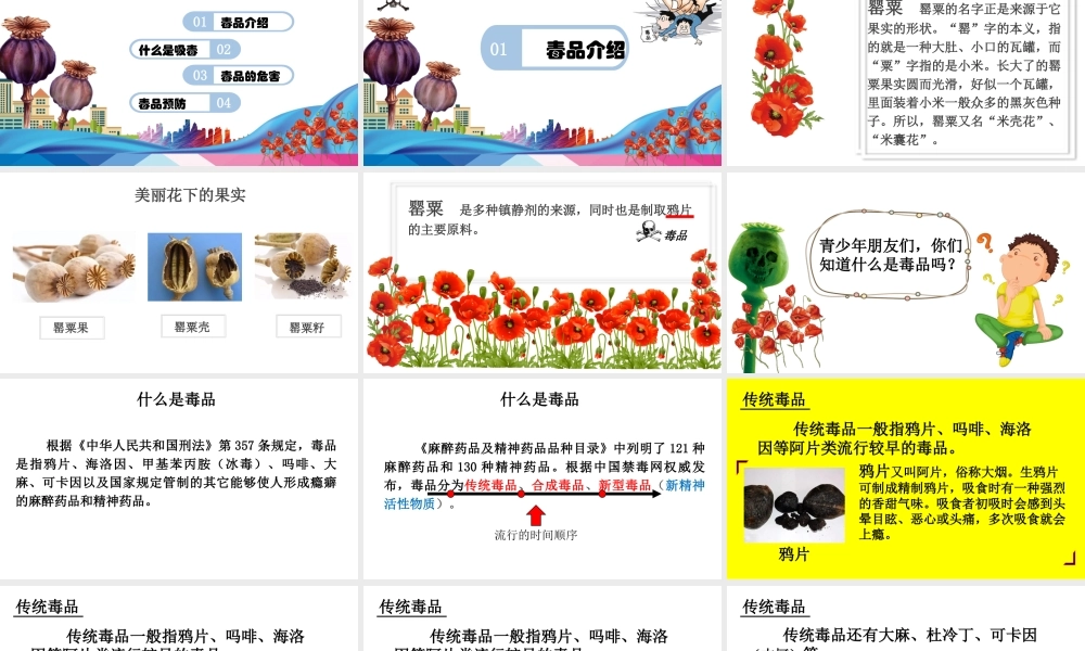 珍爱生命，远离毒品