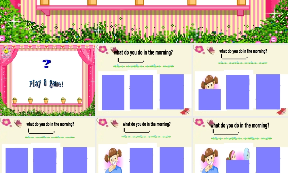 春五年级英语下册 Unit 6《Good Habits》课件2 广东版开心-广东版小学五年级下册英语课件