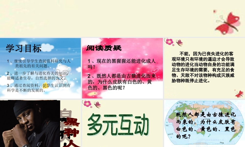 春六年级科学下册 1.3《探寻人类祖先的奥秘》课件2 大象版-大象版小学六年级下册自然科学课件