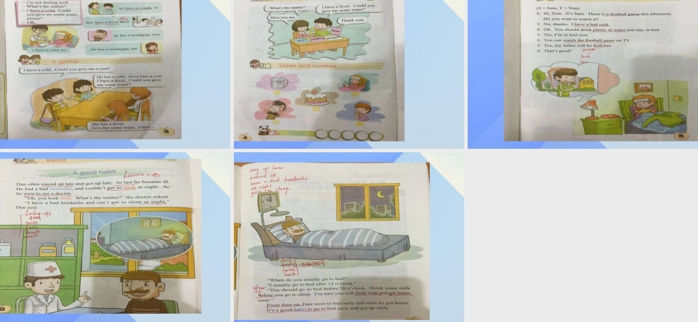 春六年级英语下册 Lesson 1《I’m not feeling well》课件2 科普版-人教版小学六年级下册英语课件