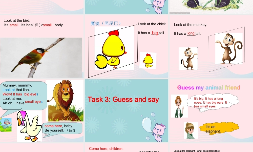 春三年级英语下册 Unit 3 At zhe zoo Part B Let's talk教学课件 人教PEP-人教PEP小学三年级下册英语课件