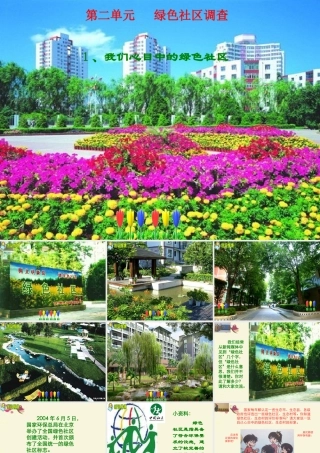 春六年级科学下册 2.1《我们心目中的绿色社区》课件1 大象版-大象版小学六年级下册自然科学课件