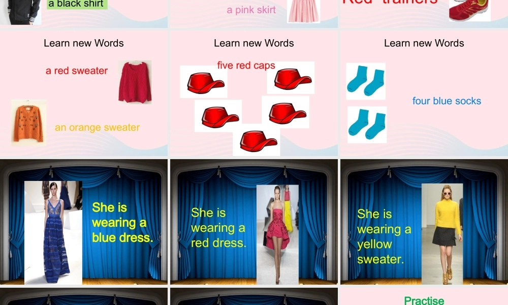 春三年级英语下册 Unit 3 Clothes课件1 剑桥版-人教版小学三年级下册英语课件