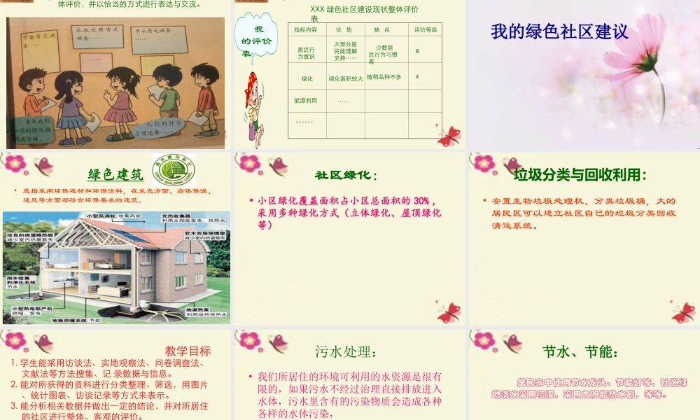 春六年级科学下册 2.3《调查小组在行动》课件2 大象版-大象版小学六年级下册自然科学课件