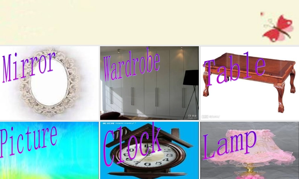 春三年级英语下册 Unit 3《My room》课件1 广东版开心-广东版小学三年级下册英语课件