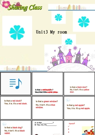 春三年级英语下册 Unit 3《My room》课件3 广东版开心-广东版小学三年级下册英语课件