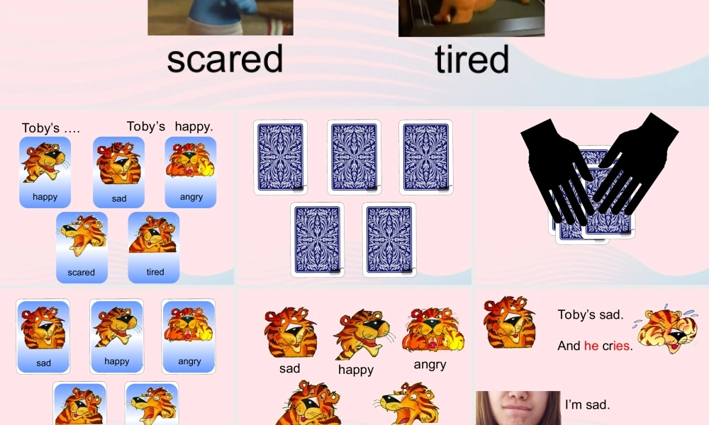 春三年级英语下册 Unit 4 Feelings课件3 剑桥版-人教版小学三年级下册英语课件