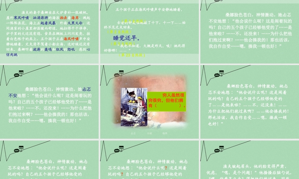 春五年级语文下册 14《穷人》课件2 沪教版-沪教版小学五年级下册语文课件