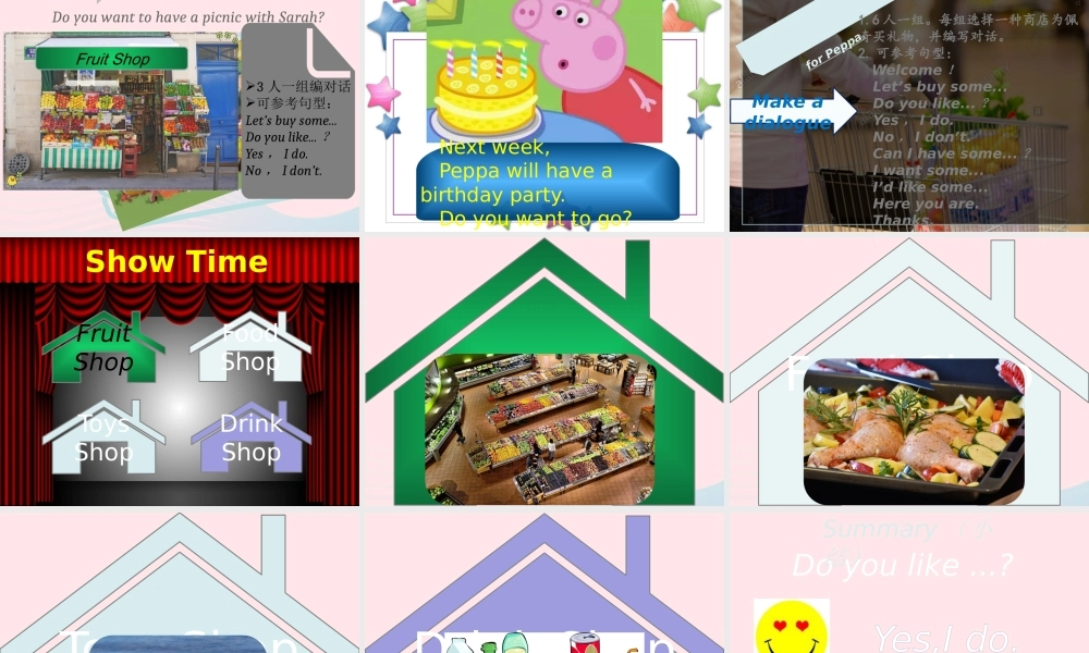 春三年级英语下册 Unit 5 Do you like pears Part A Let's talk教学课件 人教PEP-人教PEP小学三年级下册英语课件