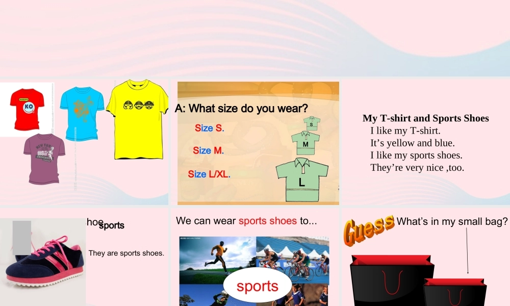 春三年级英语下册 Unit 6 Clothes（1）B课件2 闽教版（三起）-闽教版小学三年级下册英语课件