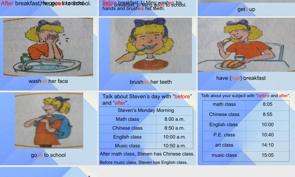 春六年级英语下册 Lesson 8《Always brush your teeth》课件2 （新版）冀教版（三起）-（新版）冀教版小学六年级下册英语课件