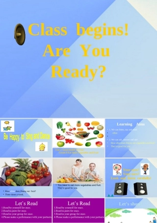 春六年级英语下册 Lesson 9《Eat more vegetables and fruit》课件4 （新版）冀教版（三起）-（新版）冀教版小学六年级下册英语课件