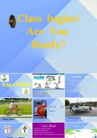 春六年级英语下册 Lesson 10《Exercise》课件3 （新版）冀教版（三起）-（新版）冀教版小学六年级下册英语课件