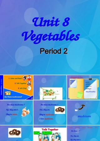春三年级英语下册 Unit 8《Vegetables》课件2 北师大版（三起）-北师大版小学三年级下册英语课件