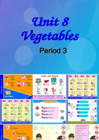 春三年级英语下册 Unit 8《Vegetables》课件3 北师大版（三起）-北师大版小学三年级下册英语课件