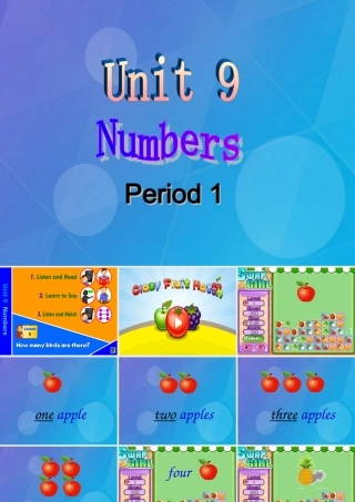 春三年级英语下册 Unit 9《Numbers》课件1 北师大版（三起）-北师大版小学三年级下册英语课件