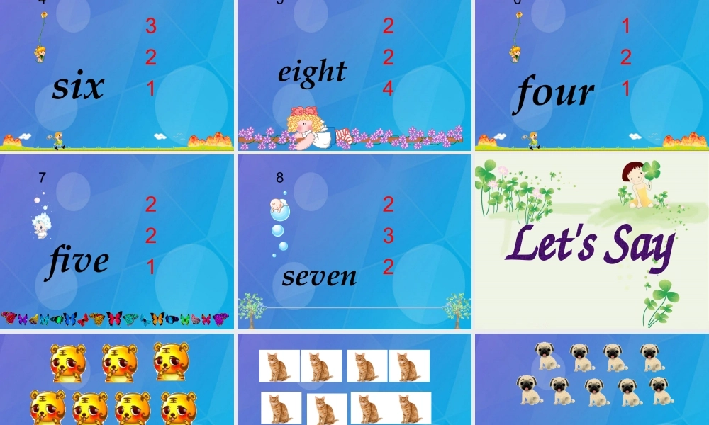 春三年级英语下册 Unit 9《Numbers》课件2 北师大版（三起）-北师大版小学三年级下册英语课件