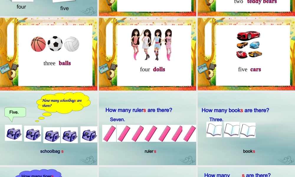秋三年级英语上册 Unit 2 Numbers教学课件 外研剑桥版-人教版小学三年级上册英语课件