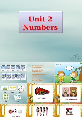 秋三年级英语上册 Unit 2 Numbers教学课件 外研剑桥版-人教版小学三年级上册英语课件