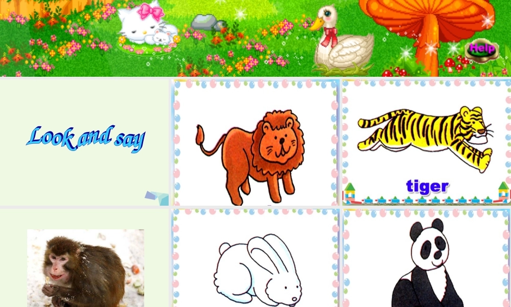 秋三年级英语上册 Unit 3 Animals课件2 广东版开心-广东版小学三年级上册英语课件