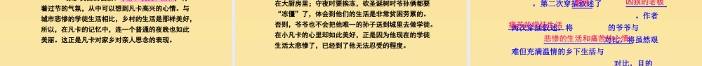 春五年级语文下册 第六单元 27 凡卡教学课件 语文S版-语文S版小学五年级下册语文课件