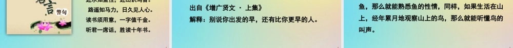春五年级语文下册 第六单元 语文园地教学课件 新人教版-新人教版小学五年级下册语文课件