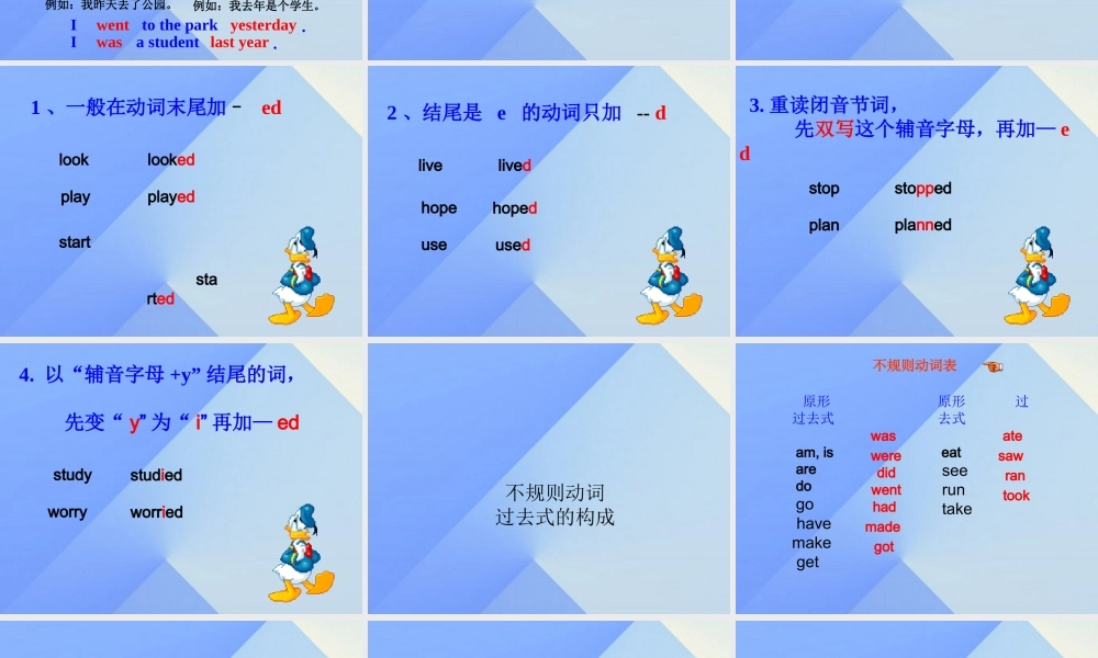 春六年级英语下册 Module 3 Unit 1《I took some photos》课件3 （新版）外研版（一起）-（新版）外研版小学六年级下册英语课件