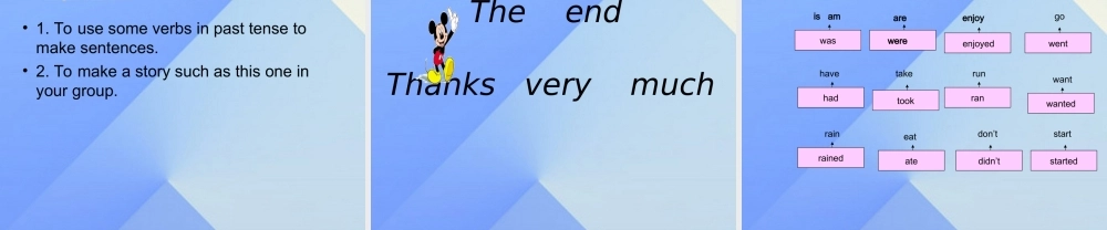 春六年级英语下册 Module 3 Unit 1《I took some photos》课件4 （新版）外研版（一起）-（新版）外研版小学六年级下册英语课件