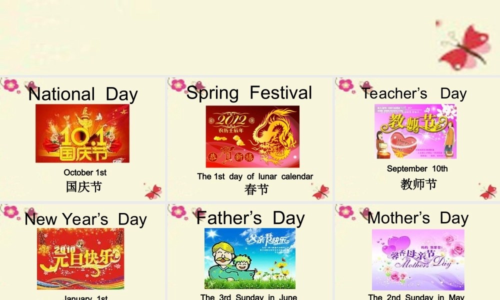 春五年级英语下册 Culture 1《Study Tour》课件2 广东版开心-广东版小学五年级下册英语课件