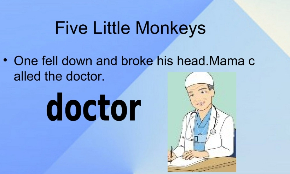 春六年级英语下册 Unit 3《Seeing a doctor》（Part A）课件2 （新版）闽教版-闽教版小学六年级下册英语课件