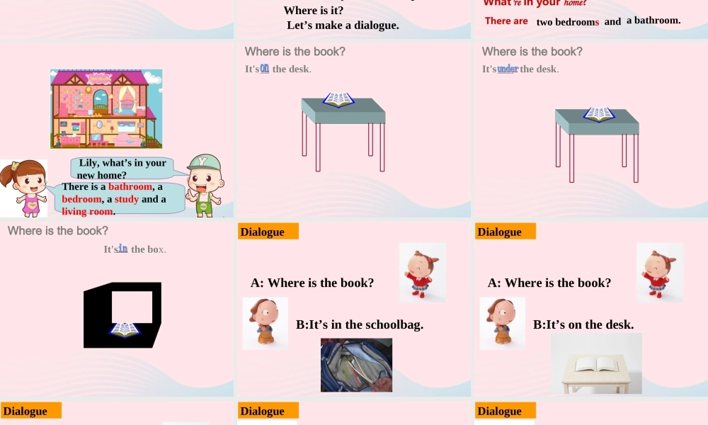 春四年级英语下册 Unit 4 My room课件6 剑桥版-人教版小学四年级下册英语课件