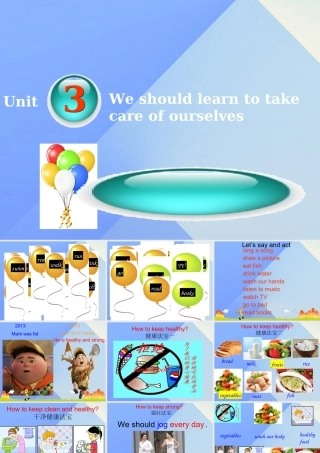 春六年级英语下册 Unit 3《We should learn to take care of ourselves》课件1 （新版）湘少版-湘少版小学六年级下册英语课件