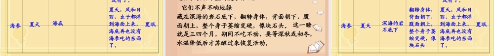 秋三年级语文上册《动物的休眠》课件2 沪教版-沪教版小学三年级上册语文课件