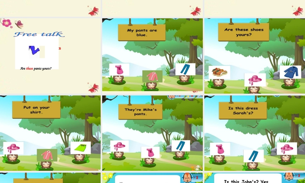 春四年级英语下册 Unit 5《Our Clothes》课件1 广东版开心-广东版小学四年级下册英语课件