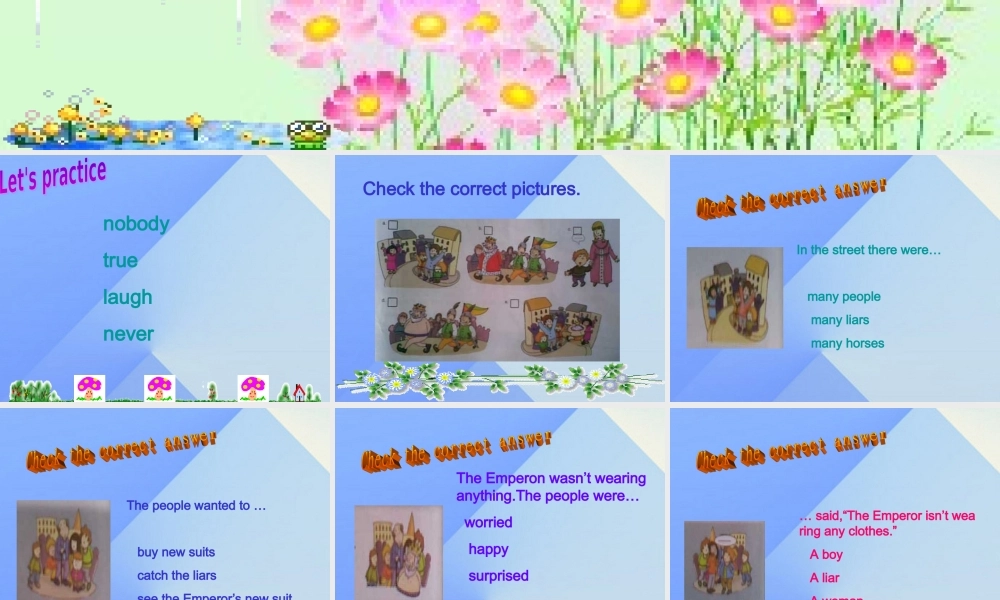 春六年级英语下册 Unit 12《Review 3》课件3 （新版）北师大版（三起）-（新版）北师大版小学六年级下册英语课件