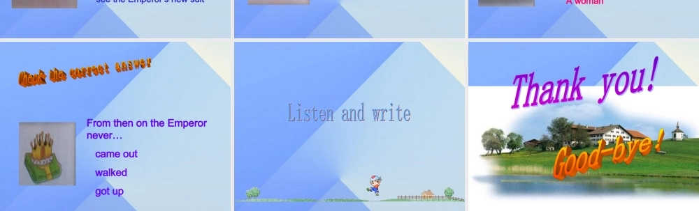 春六年级英语下册 Unit 12《Review 3》课件3 （新版）北师大版（三起）-（新版）北师大版小学六年级下册英语课件