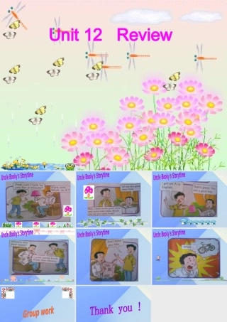 春六年级英语下册 Unit 12《Review 3》课件4 （新版）北师大版（三起）-（新版）北师大版小学六年级下册英语课件