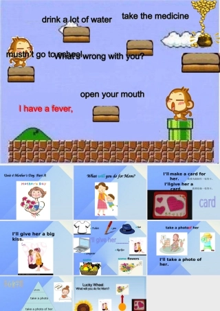 春六年级英语下册 Unit 4《Mother’s day》（Part A）课件1 （新版）闽教版-闽教版小学六年级下册英语课件