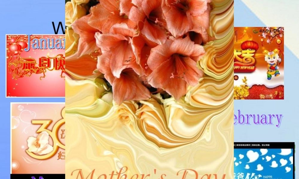 春六年级英语下册 Unit 4《Mother’s day》（Part A）课件2 （新版）闽教版-闽教版小学六年级下册英语课件