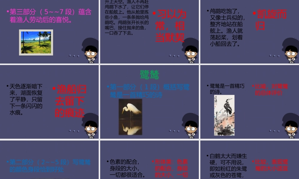 秋五年级语文上册《动物二章》课件1 冀教版-冀教版小学五年级上册语文课件