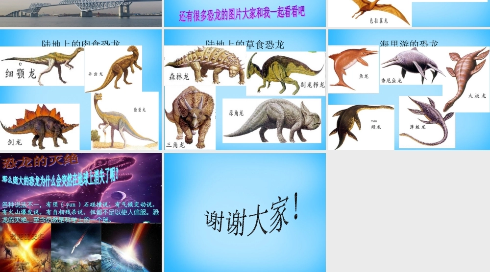 秋二年级语文上册《神秘的恐龙》课件4 沪教版-沪教版小学二年级上册语文课件