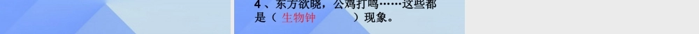 秋五年级科学上册 2.4《小小钟表设计师》课件2 大象版-大象版小学五年级上册自然科学课件