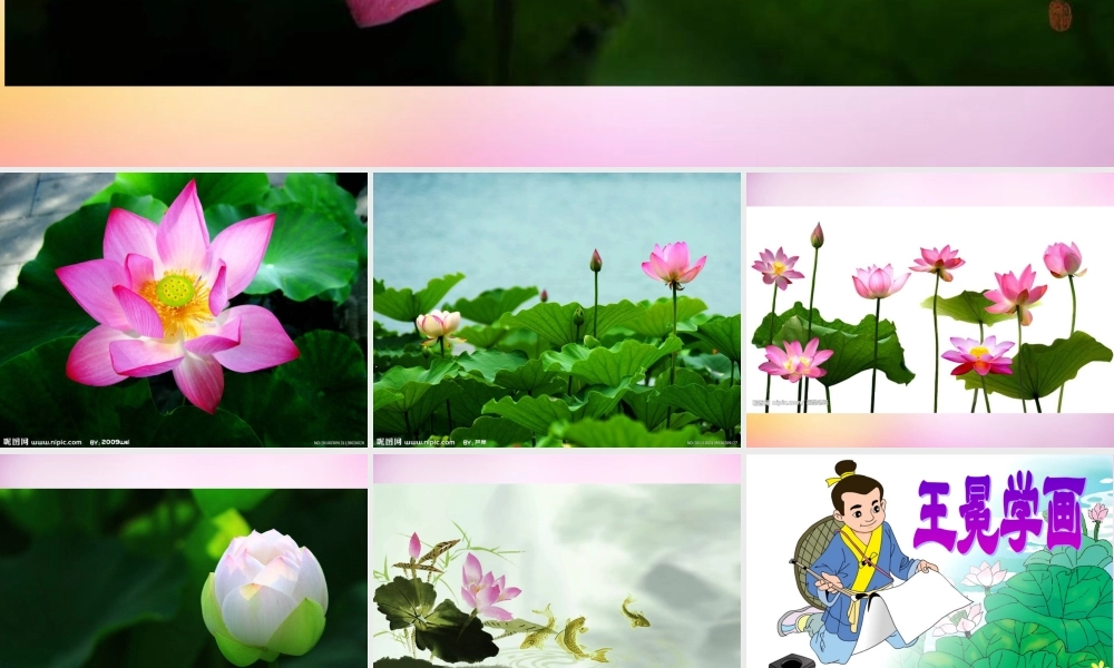 秋二年级语文上册《王冕学画》课件2 北师大版-北师大版小学二年级上册语文课件