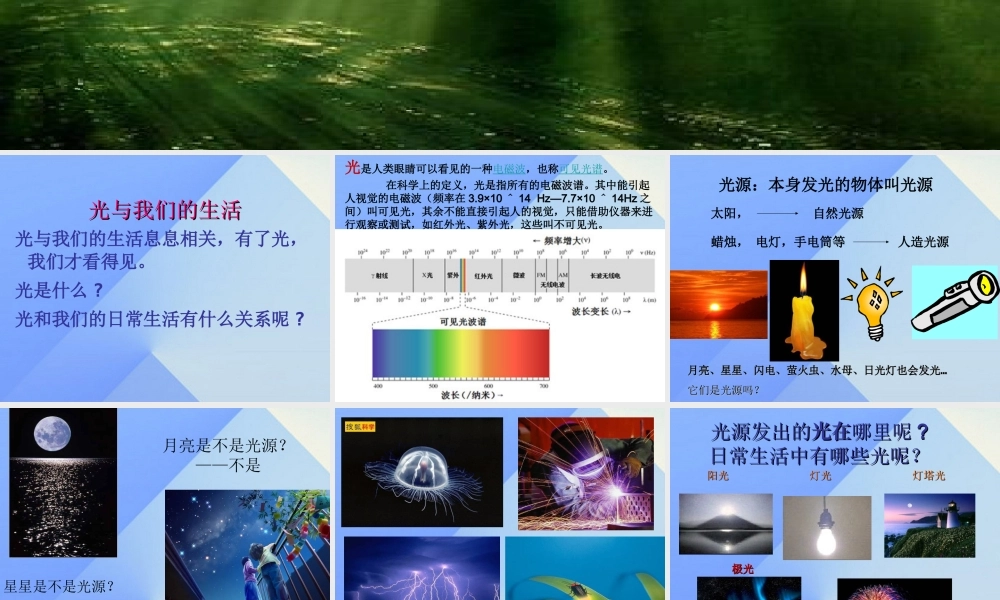 秋六年级科学上册 2.2《探索光的路线》课件2 大象版-大象版小学六年级上册自然科学课件