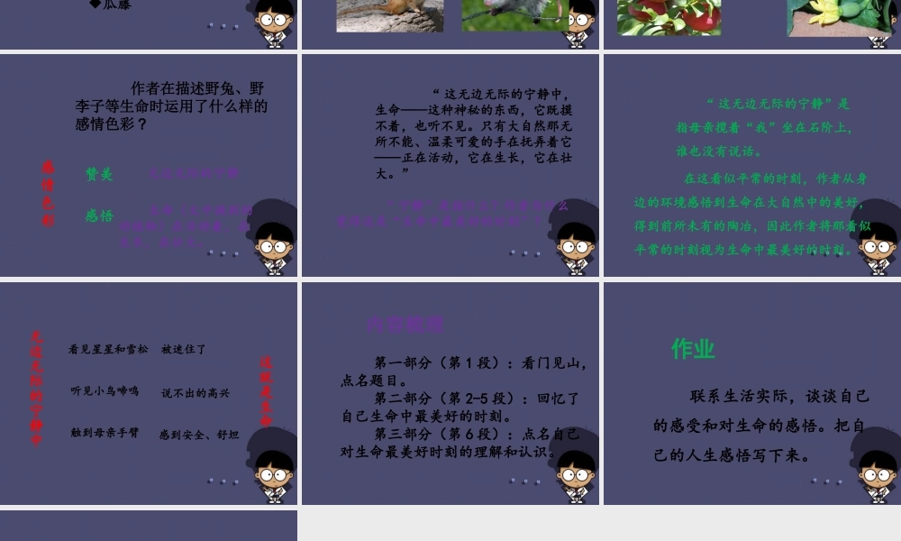 秋五年级语文上册《生命中最美好的时刻》课件2 冀教版-冀教版小学五年级上册语文课件