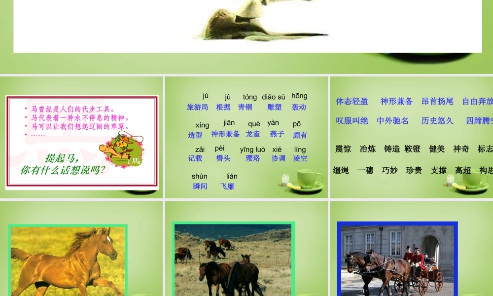 秋五年级语文上册《天马》课件2 北师大版-北师大版小学五年级上册语文课件