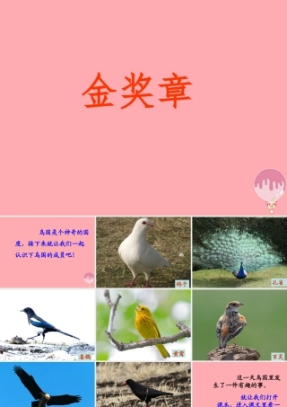 秋五年级语文上册 第2课 金奖章课件 语文S版-语文S版小学五年级上册语文课件